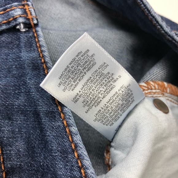 CAbi New Crop Jeans Dark Wash #5086 Size 6 H491 - Picture 7 of 8